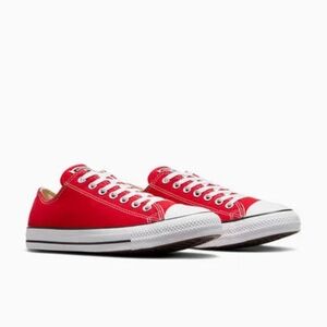 Convers | Red Chuck Taylor All Star Canvas Shoes